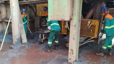Limpeza Manual de minério em usina de beneficiamento - Treinamento específico da função